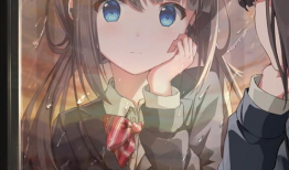 漫画托腮,捕捉心灵的静谧与沉思